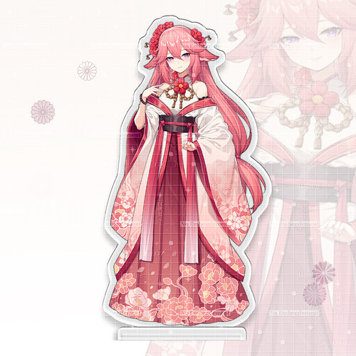 雷电将军八重神子神里绫华胡桃