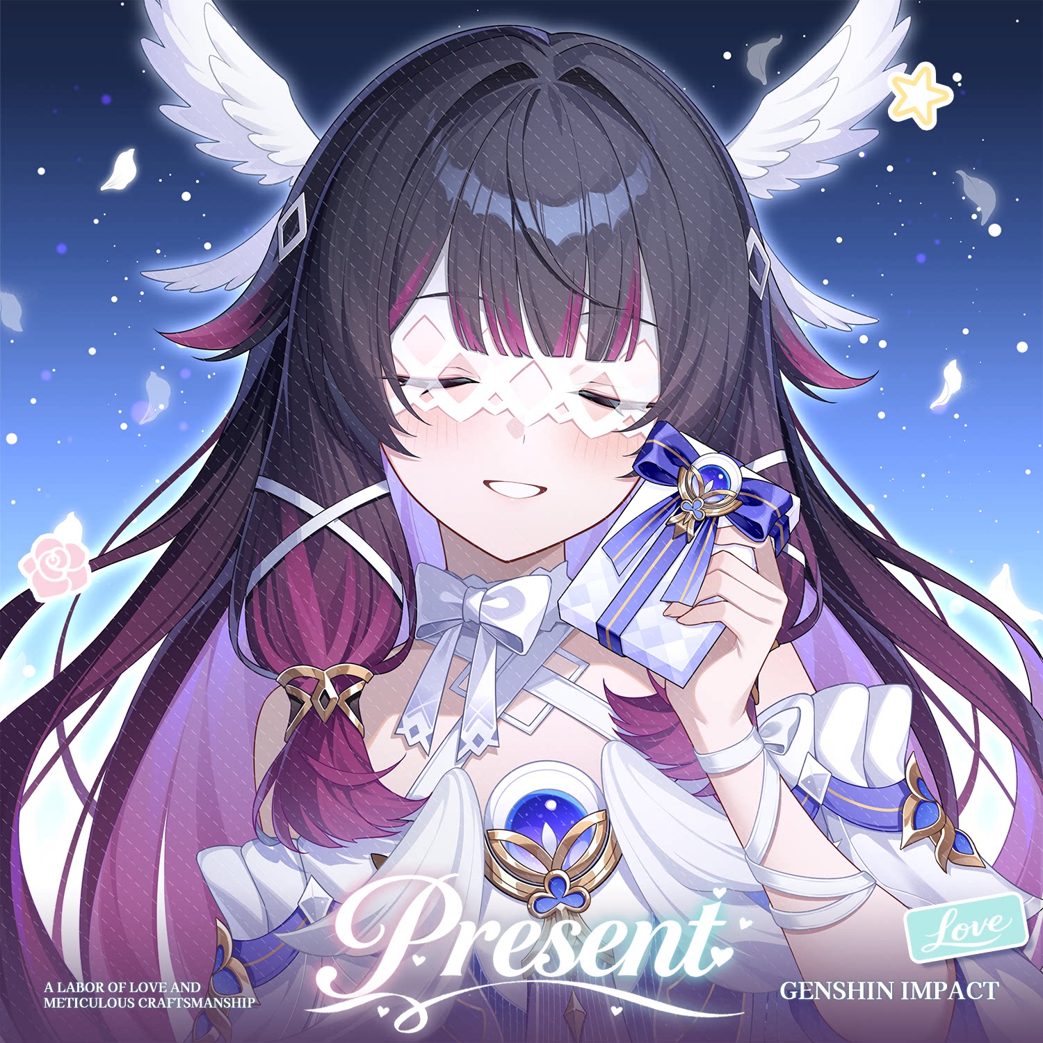 【原神FES同人通贩】原神礼物系列哥伦比娅少女周边吧唧拍立得