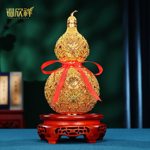 花丝工艺，玲珑剔透，富贵逼人
