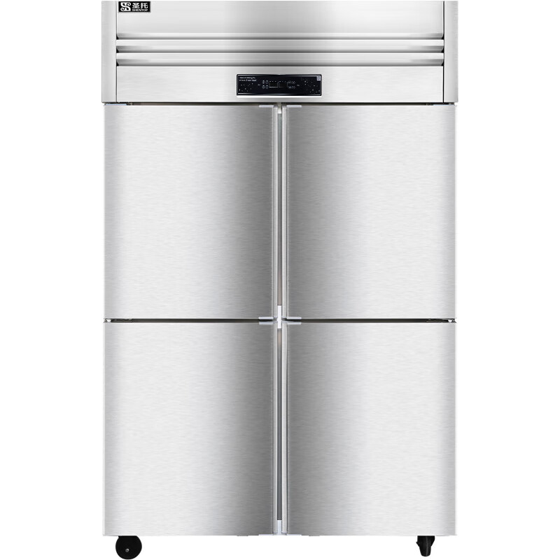 圣 托（shentop)不锈钢冷柜商用 冷藏冷冻双温立式 四门STLN-GS24