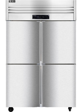 圣 托（shentop)不锈钢冷柜商用 冷藏冷冻双温立式 四门STLN-GS24