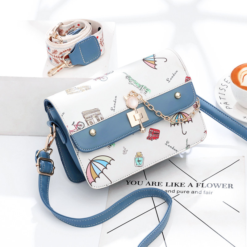 包包女斜挎包2021新款今年流行时尚小方包百搭女包秋冬女士单肩包