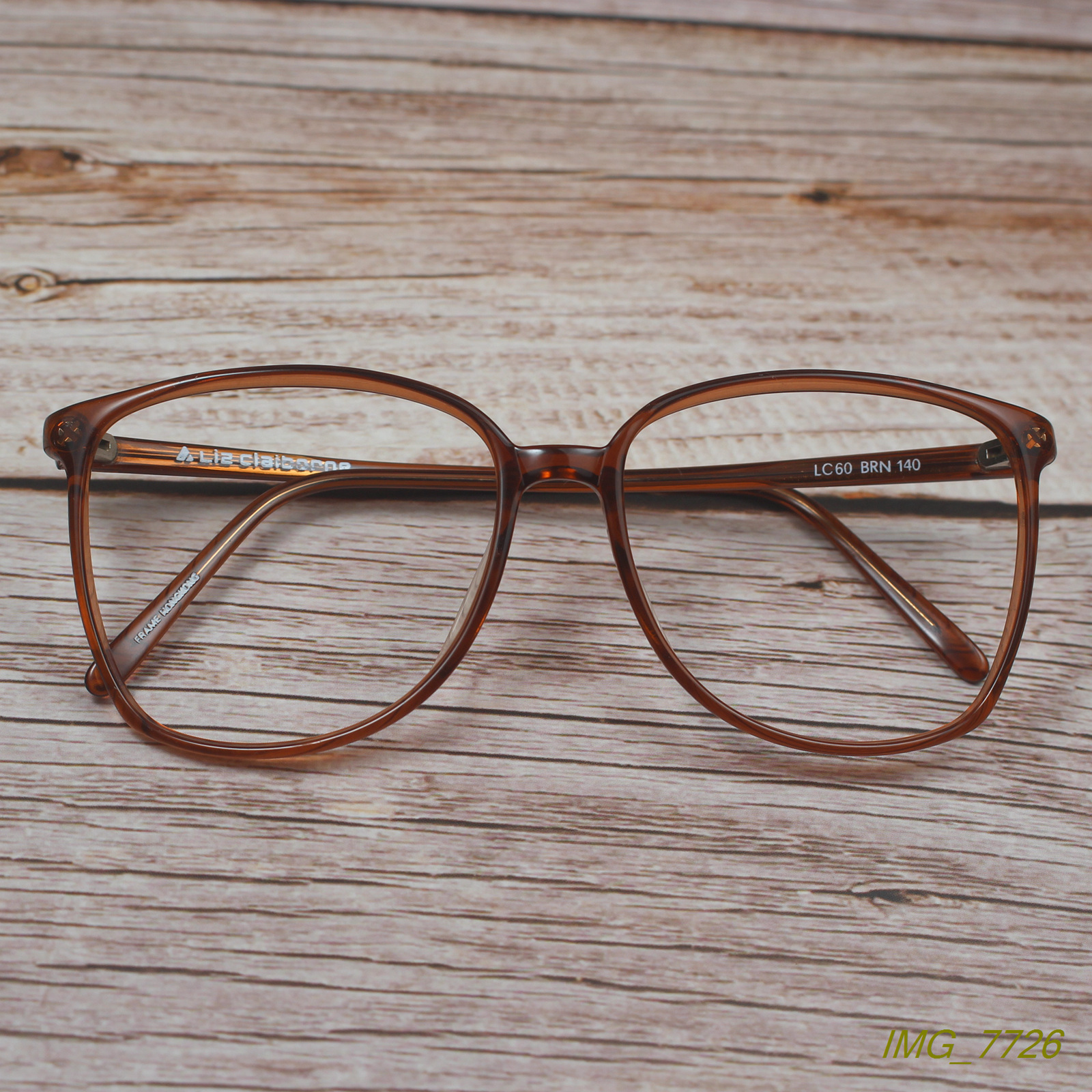 外贸原单细板材复古片时尚眼镜框