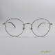日系高品质超轻金属近视眼镜框时尚 文艺复古圆框素颜眼镜架2色M49