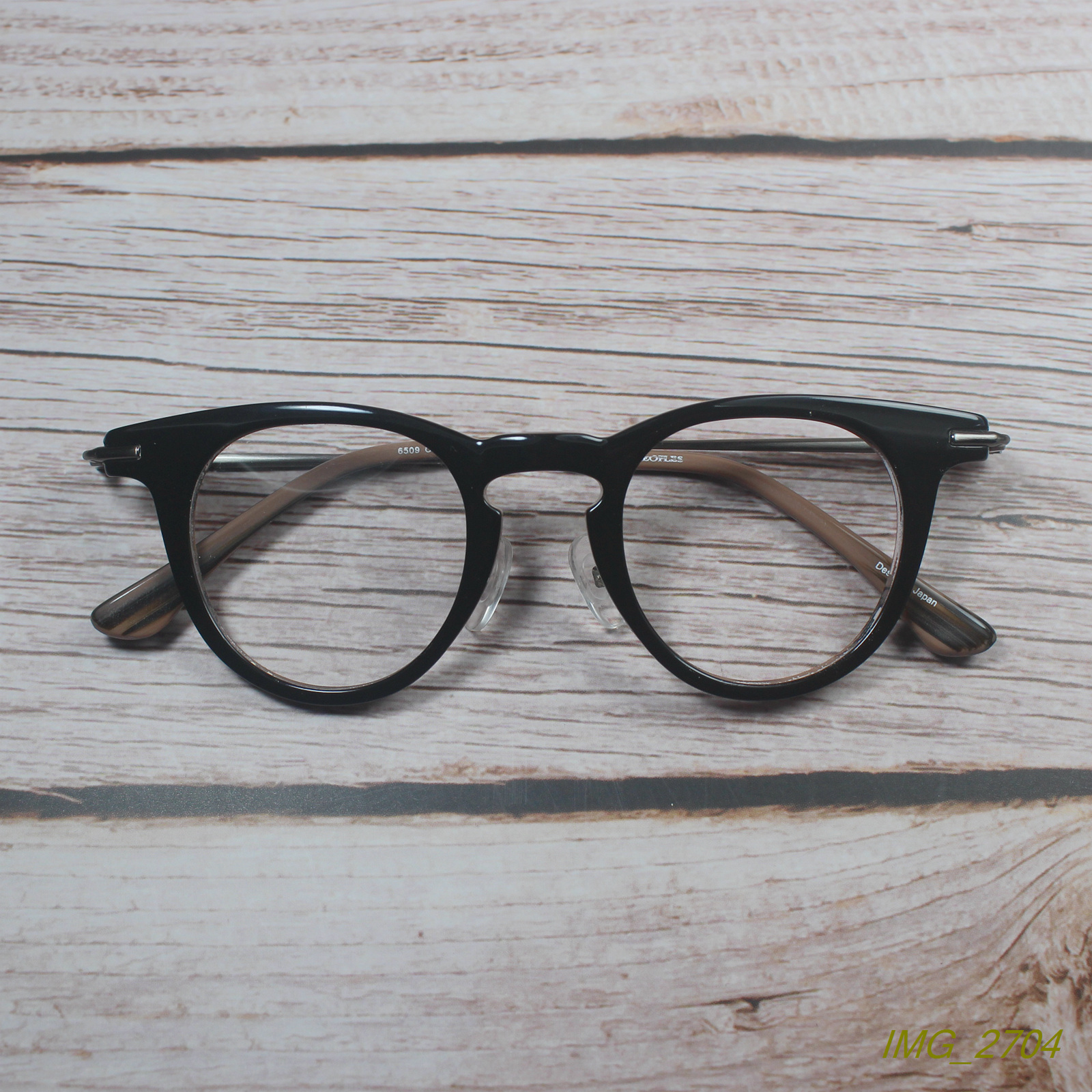 复古小框弹簧腿板材金属鼻托