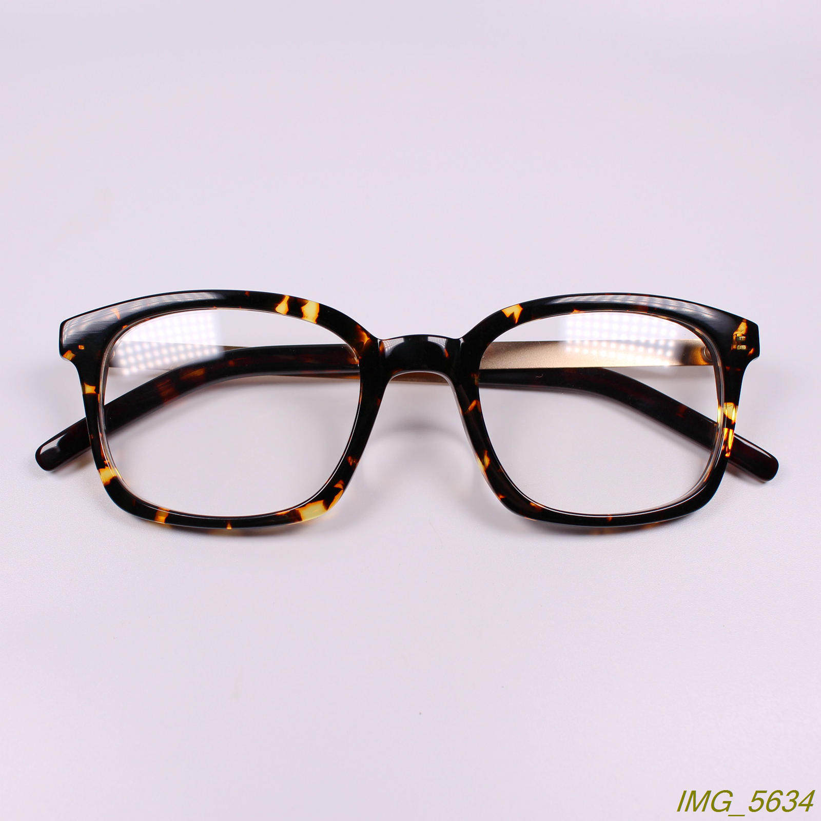 外贸厂正品 轻盈方框板材框+记忆金属腿近视眼镜框 光学眼镜架2色