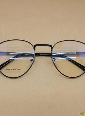 正品新货 文艺款金属近视眼镜框 光学眼镜架 4色 2259