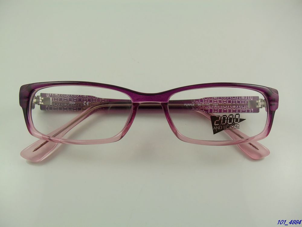 板材近视紫色光学镜架
