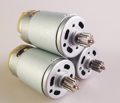 390高转速带齿轮马达玩具汽车