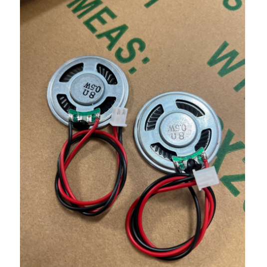 移动DVD小喇叭 扬声器 0.5W8R/欧 8R0.5W 直径40MM 接 2.54-2P