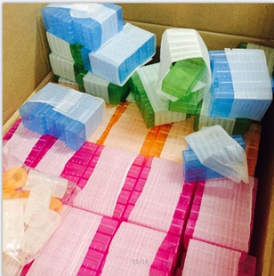 18650电池收纳盒2节 18500 16650 16340强光手电筒锂电池盒收纳盒