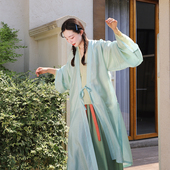 竹影摇宋褙子 女2025新款 夏季 谜阿凰 改良日常新中式 汉服女成人
