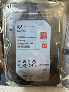 希捷8T硬盘 监控硬盘机械硬盘8TB EXOS 7E8 ST8000NM0055银河企业