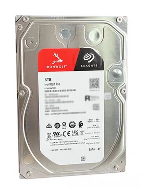 希捷8T酷狼硬盘ST8000VN004群晖NAS酷狼PRO 8T机械盘ST8000NT001