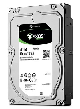 希捷4T硬盘银河EXOS 7E8 4TB监控机械硬盘3.5台式机ST4000NM0035