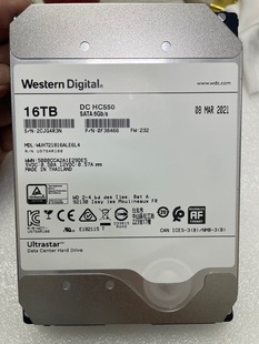 HC550企业级机械浪潮16Tb硬盘 硬盘 WUH721816ALE6L4 西数 16T