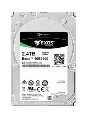 希捷2.4T硬盘SAS服务器硬盘ST2400MM0129银河企业级2.5寸10K 12GB