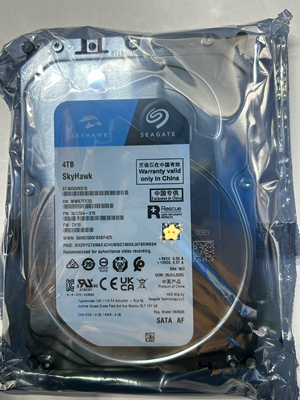 希捷4T硬盘酷鹰4TB监控硬盘机械ST4000VX016 ST4000VX015 013国行