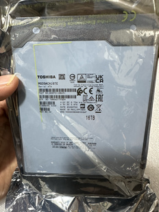 东芝16T硬盘 16TB企业级机械硬盘监控盘 MG09ACA16TE 国行TOSHIBA