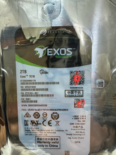 2T7E10银河企业级机械硬盘希捷