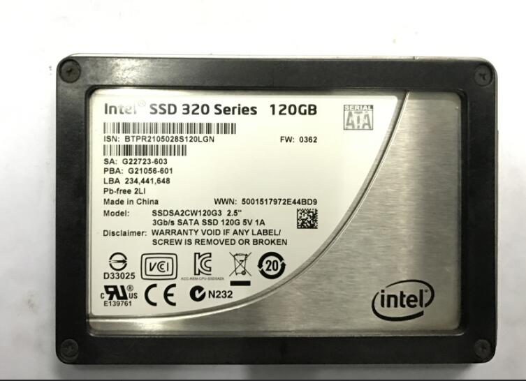 120GSATA固态硬盘Intel/英特尔