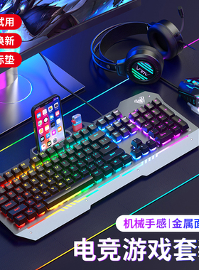 狼蛛F3010游戏键盘机械手感电竞电脑台式薄膜办公打字笔记本外接