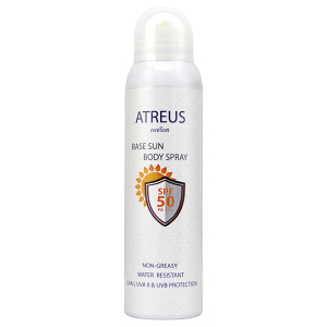 泰国ATREUS防晒喷雾spf50+++防水防晒霜女户外全身嫩白补水保湿