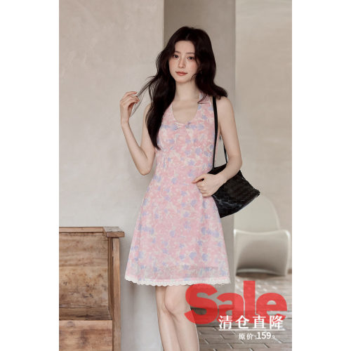 设计感小众小个子连衣裙