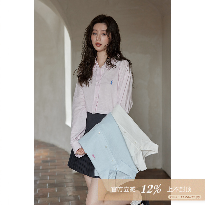 夕蒙2025新款春秋韩系气质独特上衣洋气小众高级设计感长袖衬衫女