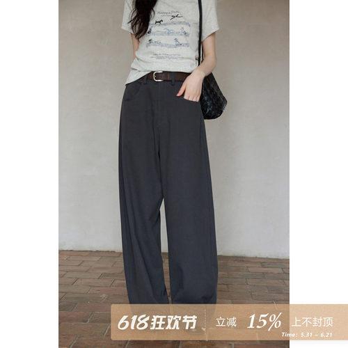 设计感小众小个子裤子