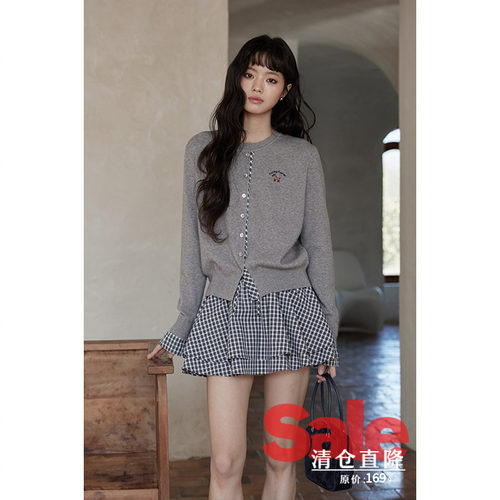 设计感小众小个子毛织