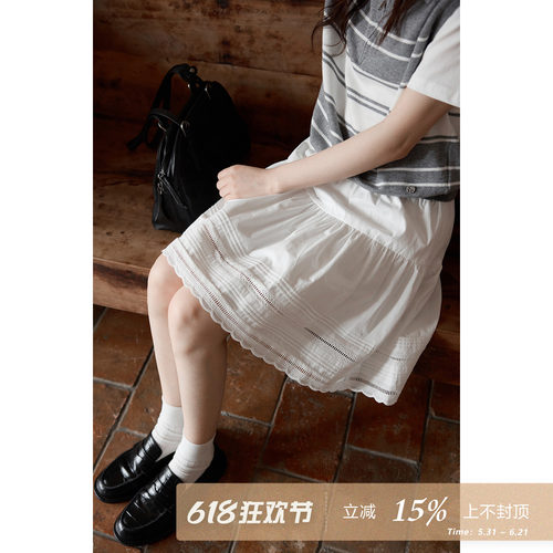 夕蒙2026新款春季韩系气质裙子小个子独特绝美巨好看白色半身裙女