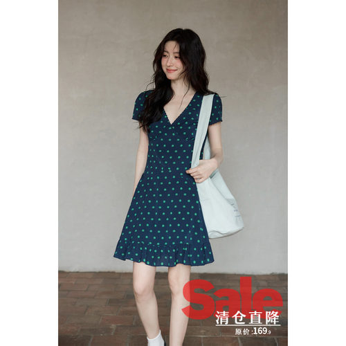 设计感小众小个子连衣裙