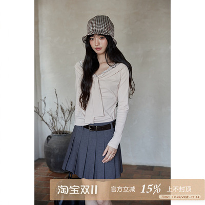 设计感小众小个子上衣