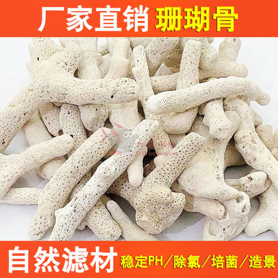 净化珊瑚骨500g鱼缸滤材过滤材料