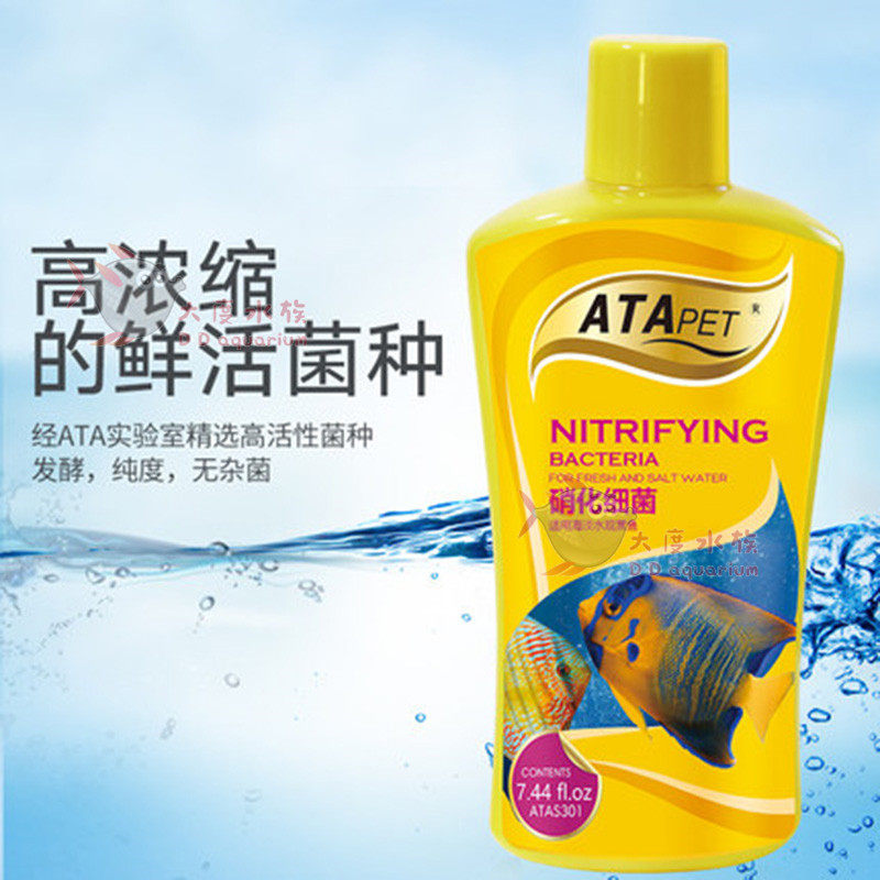 ata鱼缸硝化细菌净水疾病治疗