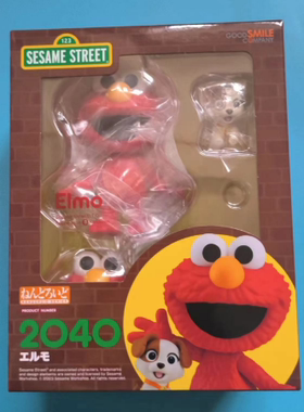 樱色漫社 GSC 粘土人 2040 芝麻街 Elmo 艾蒙 艾摩  Q版 手办现货