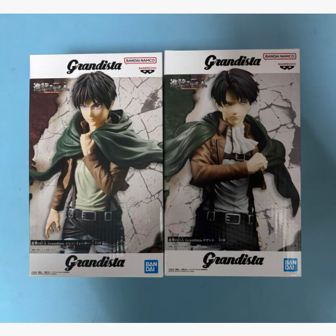 樱色漫社眼镜厂进击的巨人  Grandista 艾伦 利威尔 景品手办现货