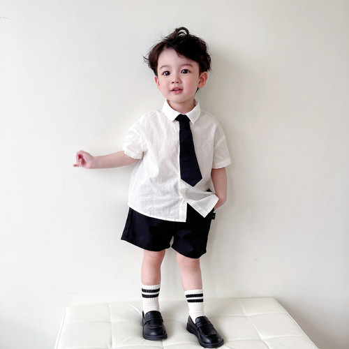 男童花童生日绅士礼服