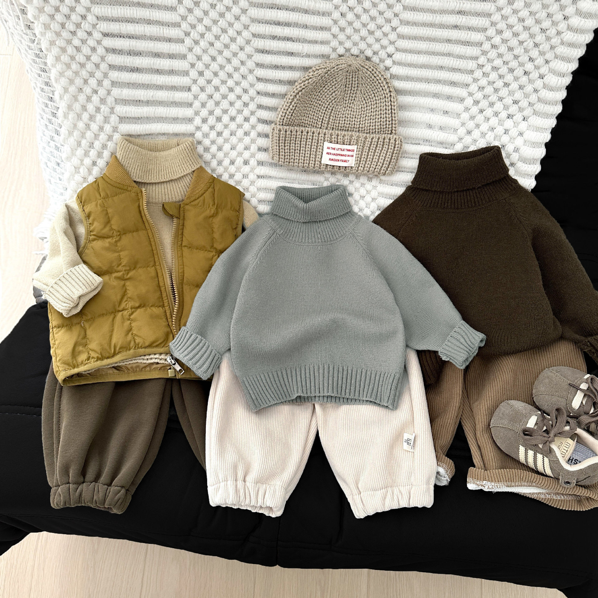 基础百搭款~韩系男女宝宝加厚