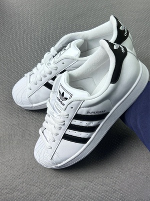 Adidas/阿迪达斯 SUPERSTAR II 舒适简约低帮板鞋JQ4098 FU7712