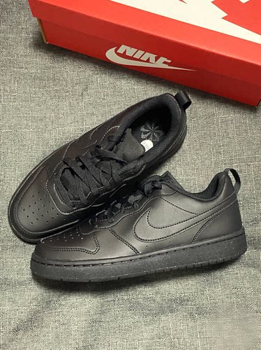 耐克Nike Court Borough Low黑色耐磨舒适休闲鞋DV5456-002