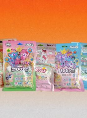 TALA‘S奇萌徽章小马宝莉三丽鸥缤纷水果味软糖杂果勋章徽章盲盒