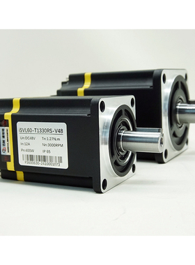 低压一体直流伺服电机400W600W750W1KW驱动可485通讯时代超群关节