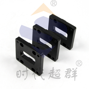 同步带导轨滑台连接片十字地脚XYZ轴连接配件支架龙门架支架组合