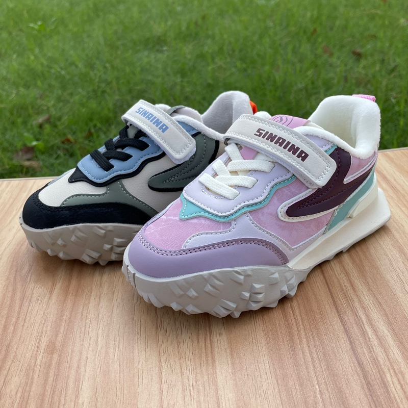斯乃纳防滑休闲儿童运动鞋棉鞋