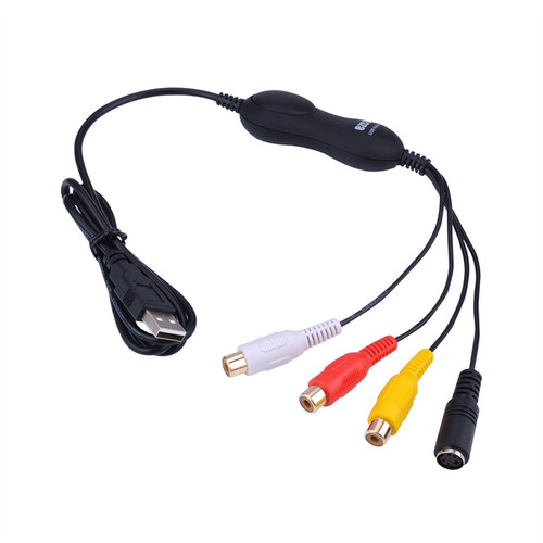 EZCAP158免驱USB 2.0采集音视频双用监控AV视频采集卡Windows Mac