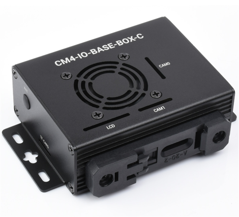 CM4-IO-BASE-BOX-C树莓派计算模块迷你主机 千兆网口 HDMI 4K输出