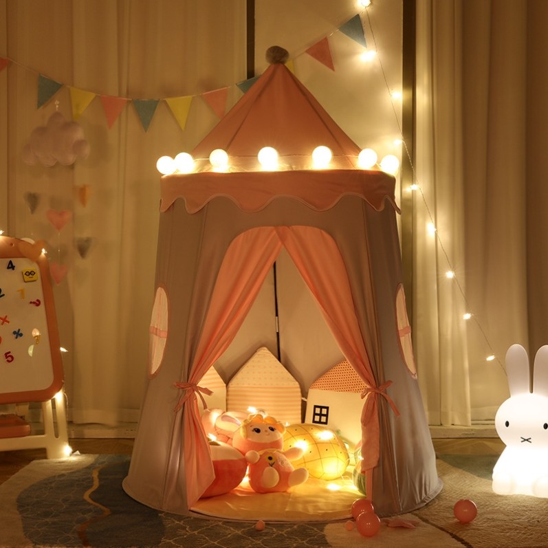 幼儿园阅读区娃娃家托班环境布置儿童温馨过家家帐篷室城堡蒙古包