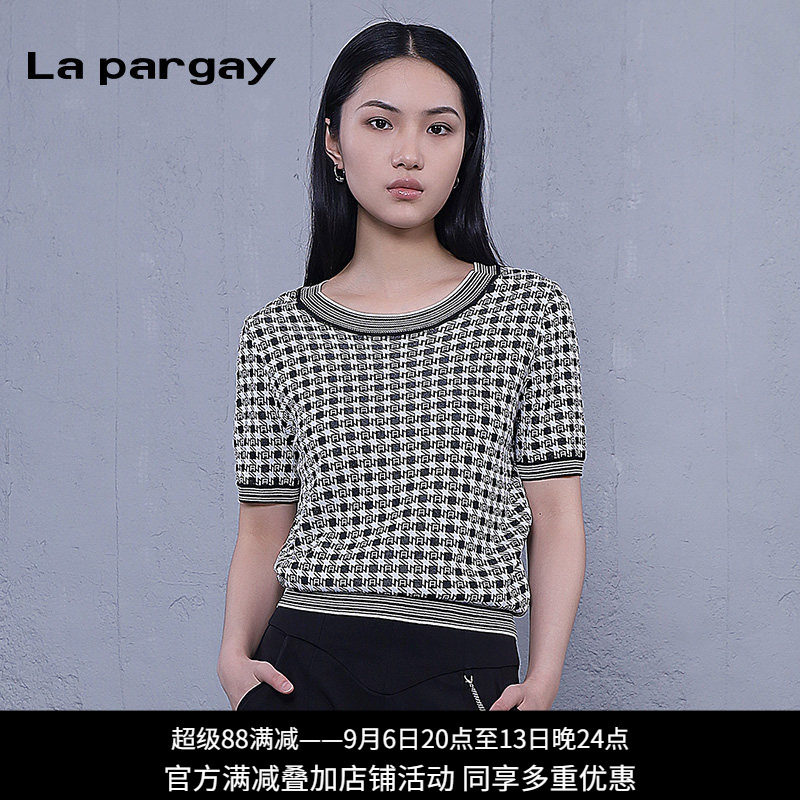 lapargay圆领套头针织衫